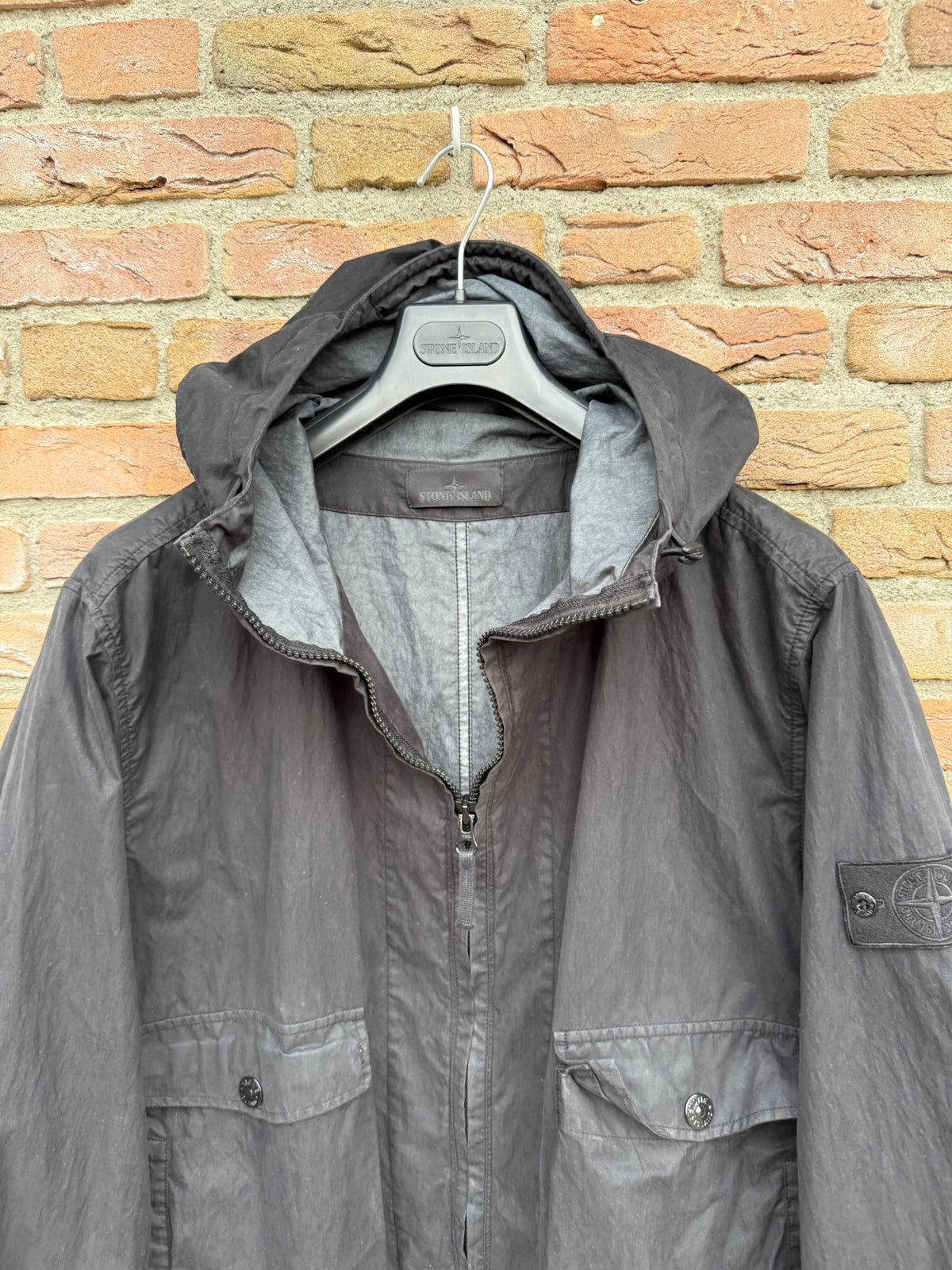 Stone Island 50 Fili Resinata Ghost Jacket - XL