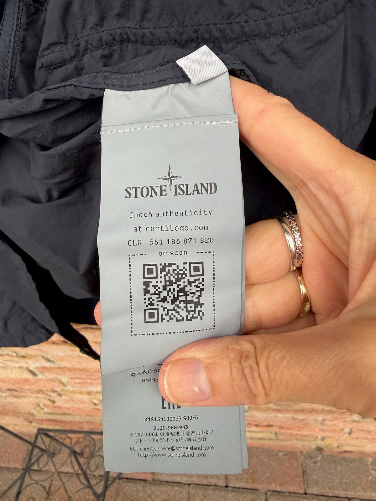 Stone Island Nylon Smerigliato Ghost Jacket - XL