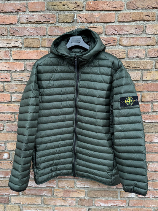 Stone Island Loom Woven Daunenjacke - XXL