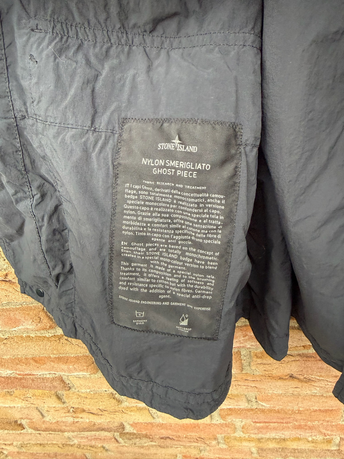 Stone Island Nylon Smerigliato Ghost Jacket - XL
