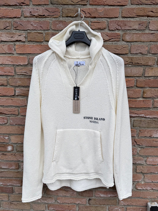 Stone Island Marina Knit Hoodie - L