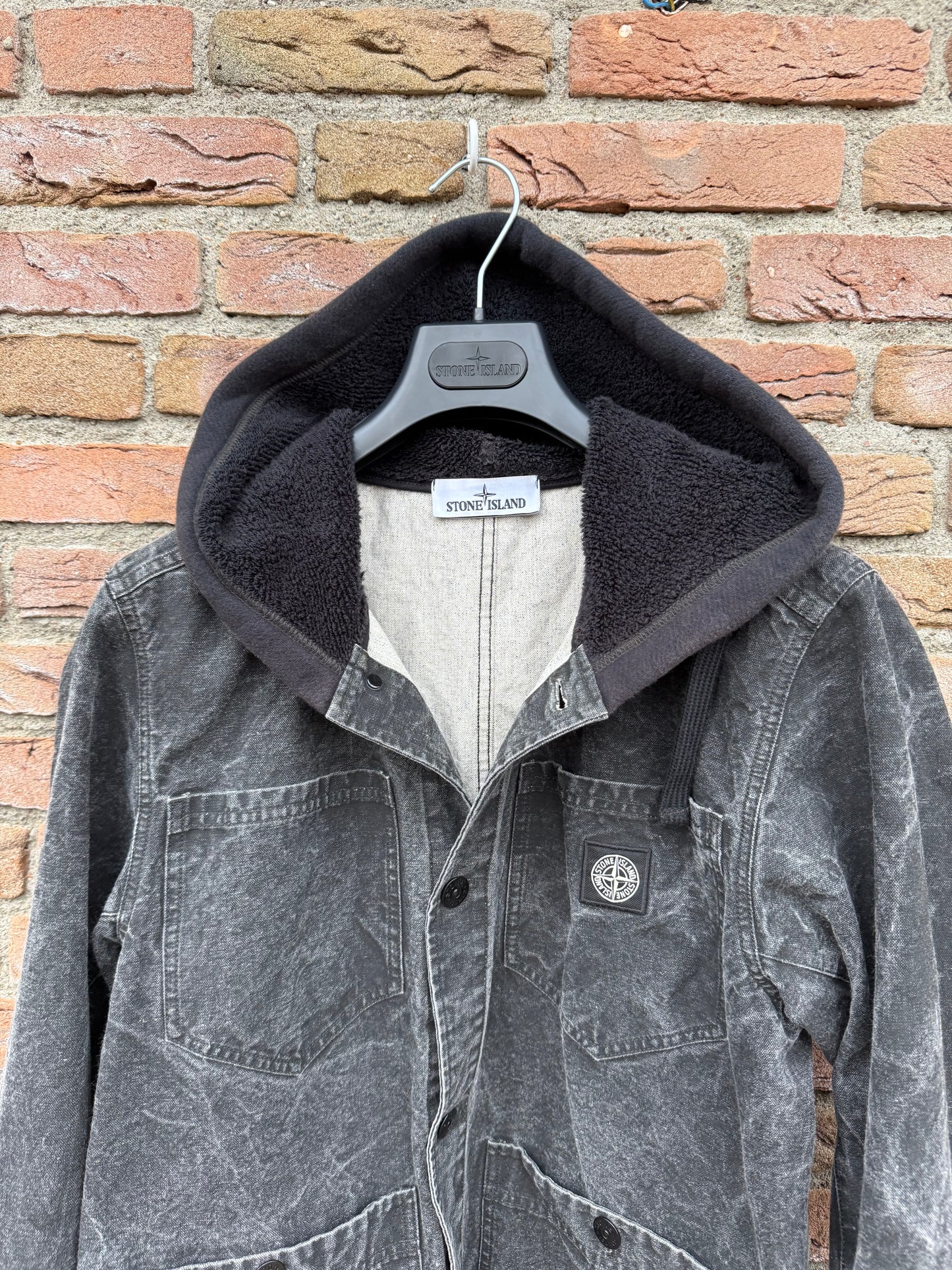 Stone Island Panama Placcato Jacket - M