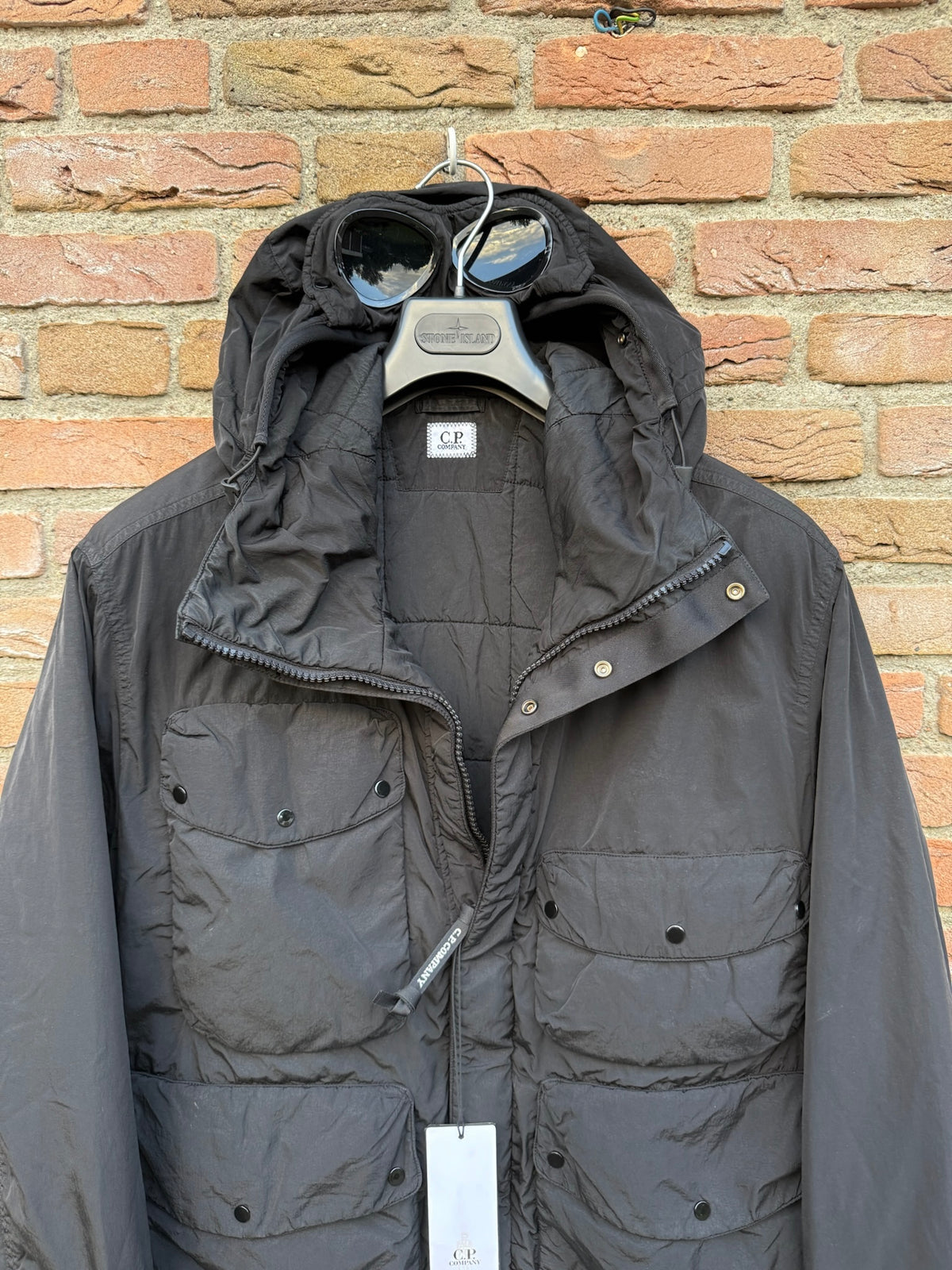 C.P. Company Chrome-R Goggle Jacket - L
