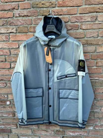 Stone Island 40 Anni Luminescent Poly Cover Composite Jacket - XL