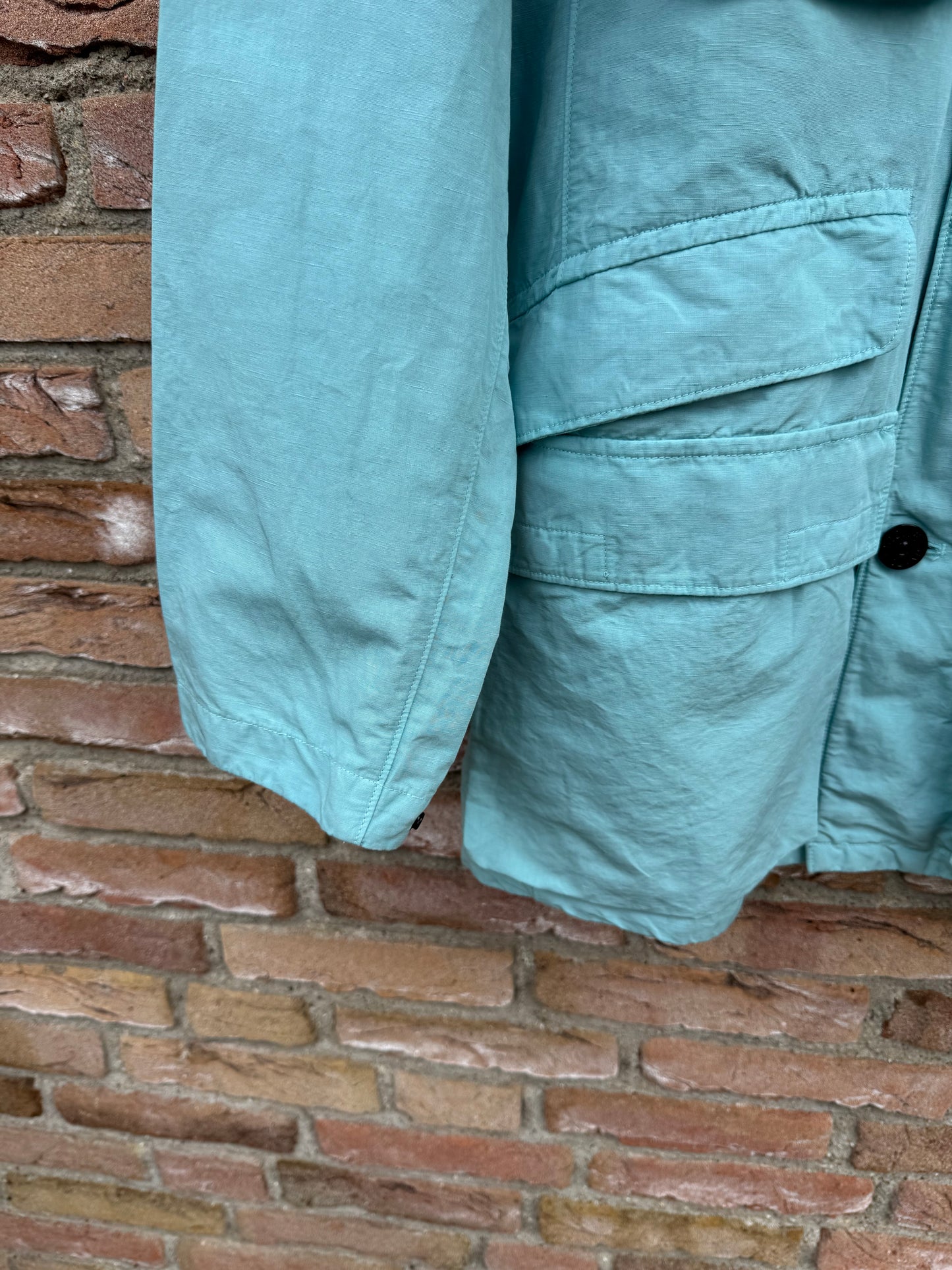 Stone Island Tela Cotone Lino Fiammato-TC Jacket - L