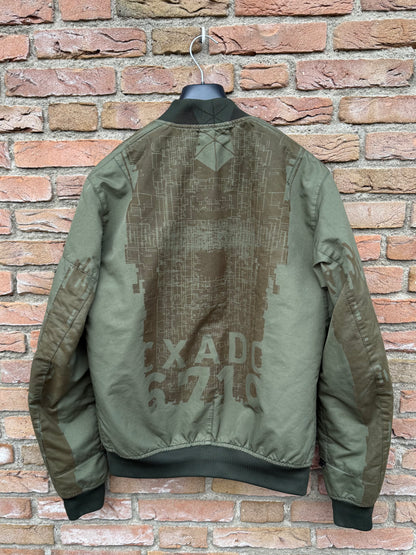 Stone Island Shadow Project David-TC Laser Print Bomber Jacket - L