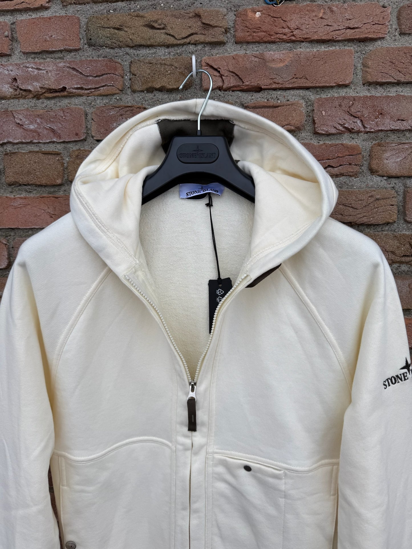 Stone Island Zipped Hoodie - M