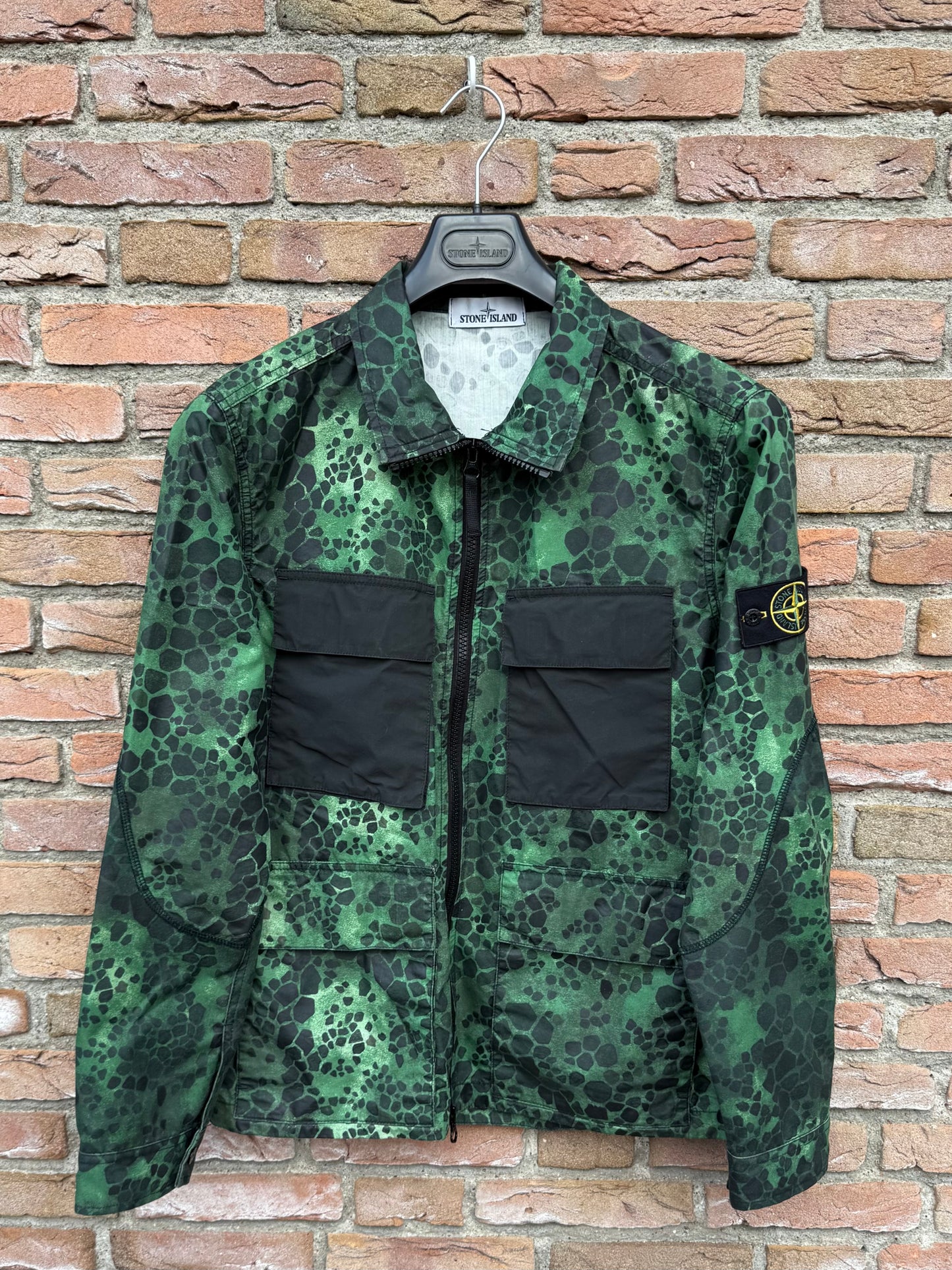 Stone Island 50 Fili Alligator Camo Jacket - XL