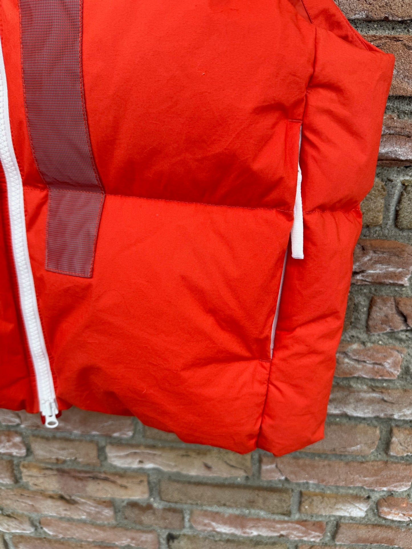 Stone Island Rubber Wax Poplin Down Marina Gilet - M