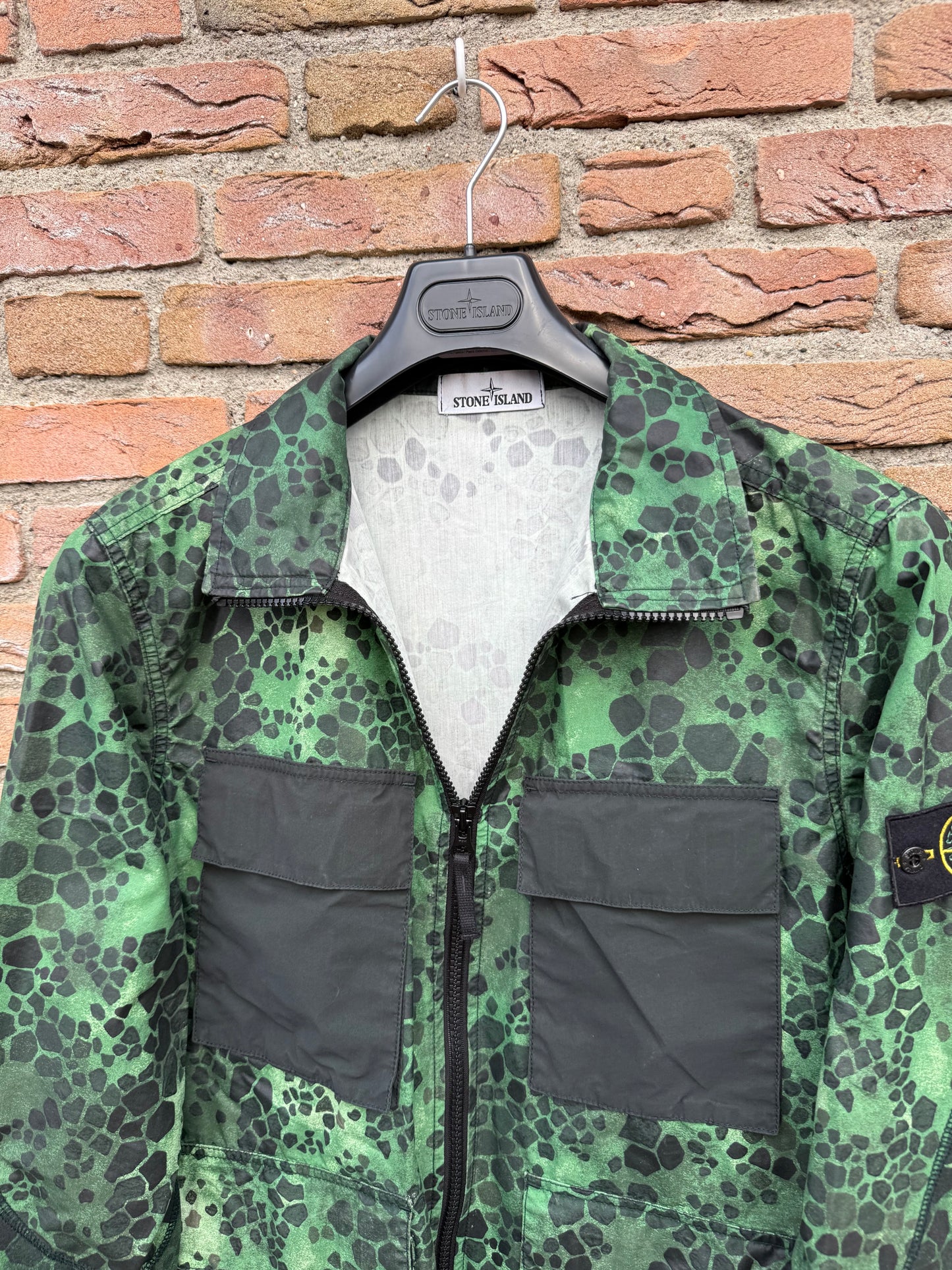 Stone Island 50 Fili Alligator Camo Jacket - XL