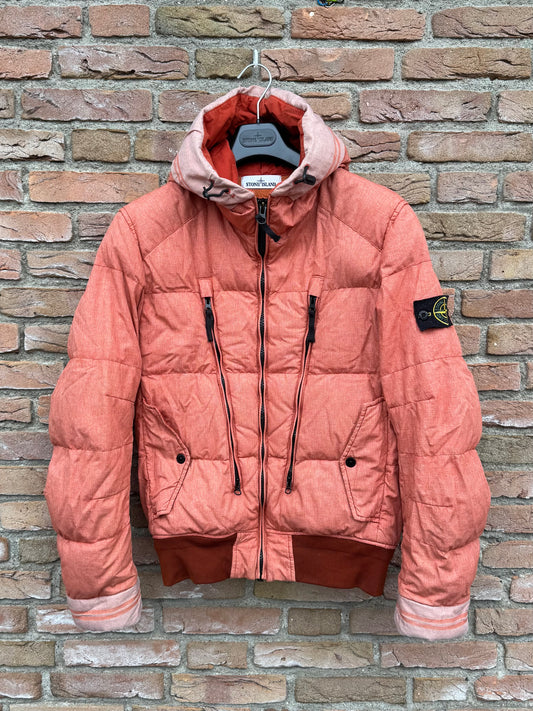 Stone Island Mix Fibre Watro Tela Daunenjacke - M