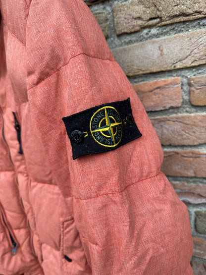 Stone Island Mix Fibre Watro Tela Daunenjacke - M