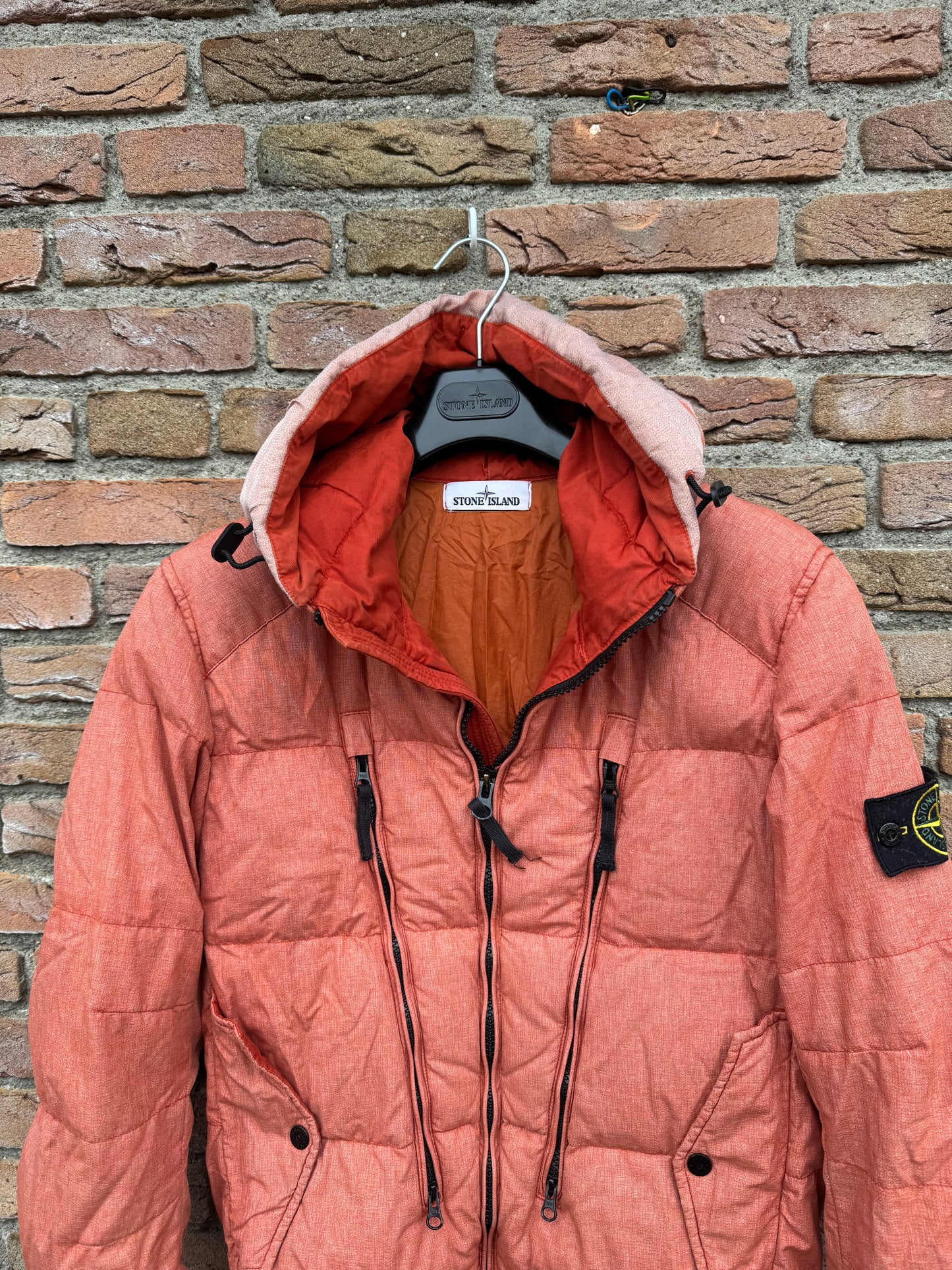 Stone Island Mix Fibre Watro Tela Daunenjacke - M