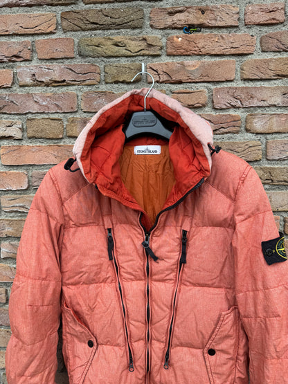 Stone Island Mix Fibre Watro Tela Daunenjacke - M