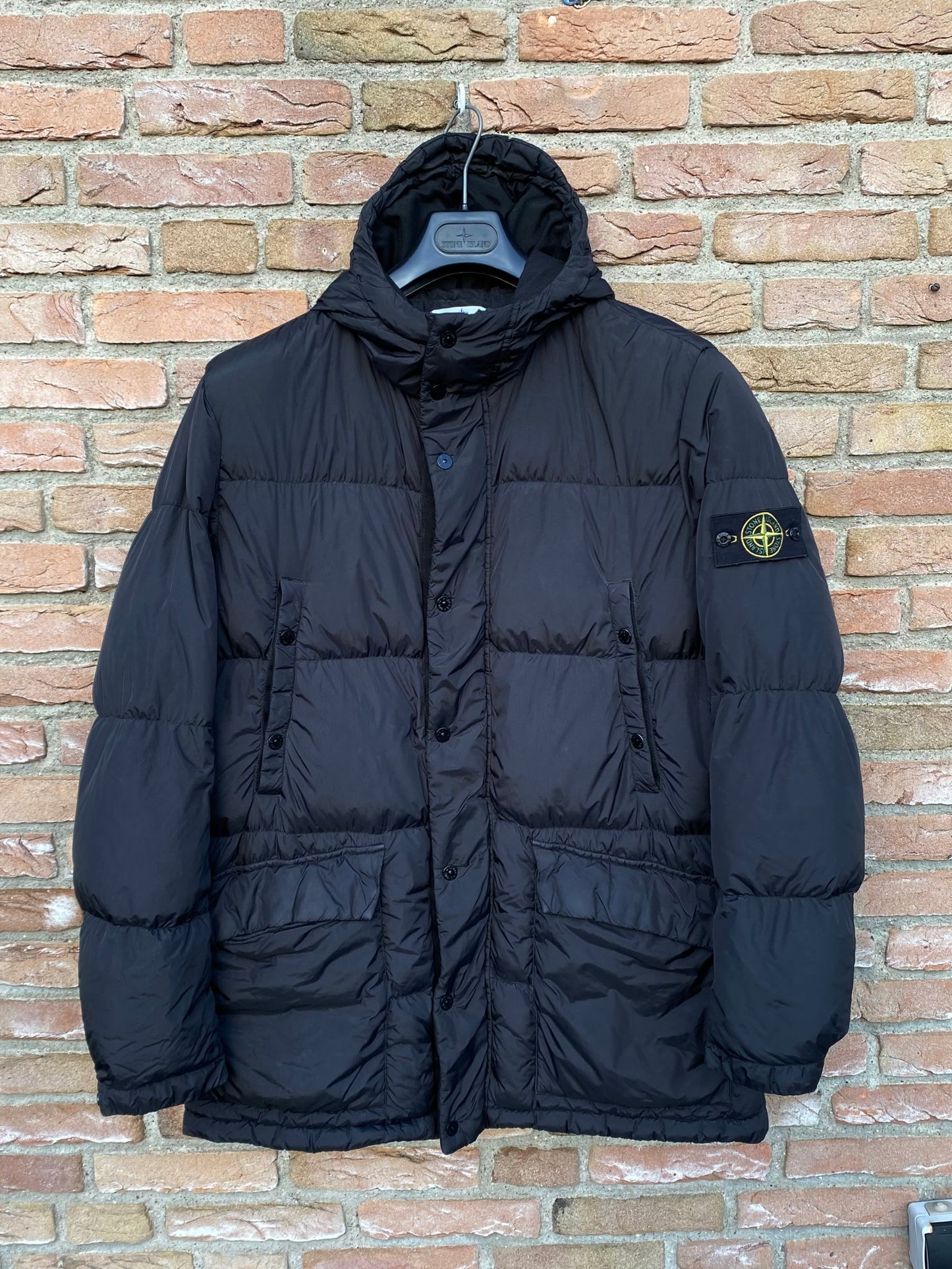 Stone Island Crinkle Reps Daunenjacke - XL