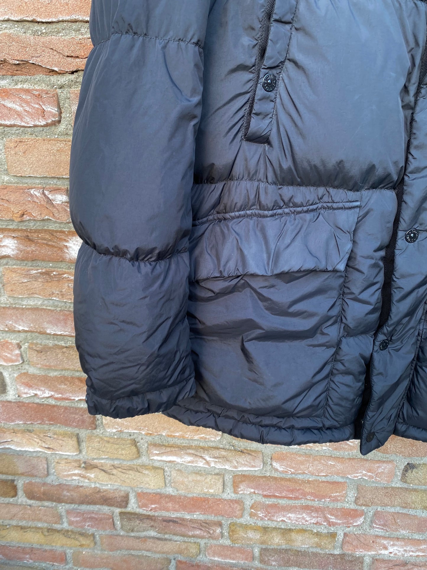 Stone Island Crinkle Reps Daunenjacke - XL