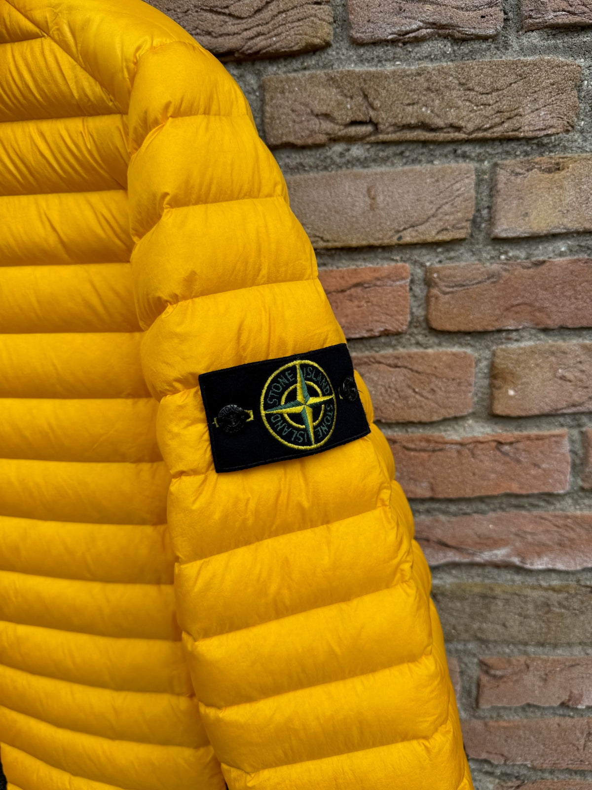 Stone Island Loom Woven Chambers R-Nylon Down-TC Jacket - L