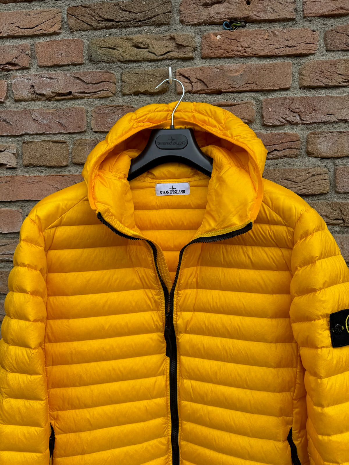 Stone Island Loom Woven Chambers R-Nylon Down-TC Jacket - L