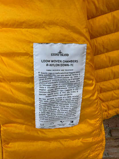 Stone Island Loom Woven Chambers R-Nylon Down-TC Jacket - L
