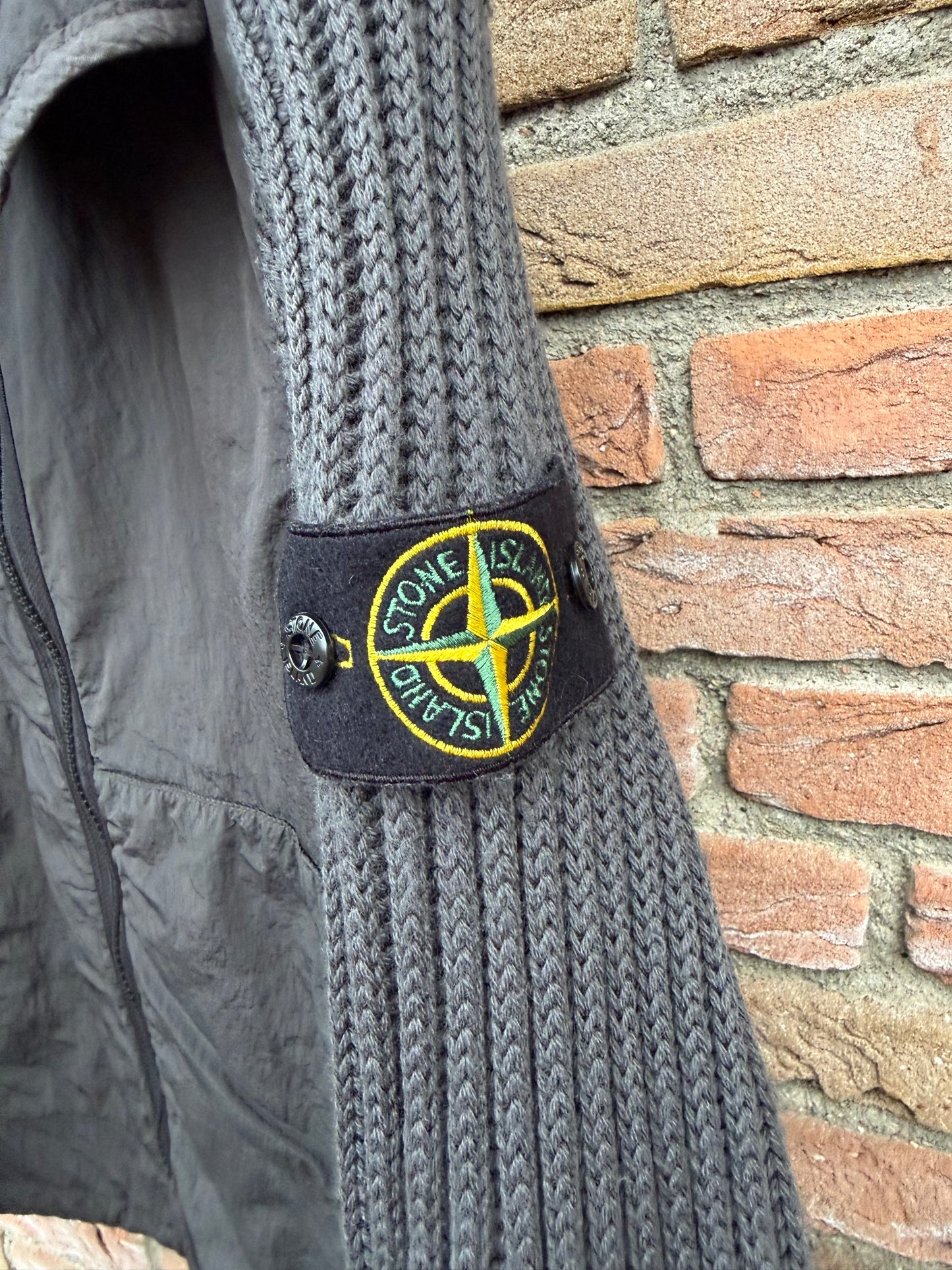 Stone Island Nylon Metal Primaloft and Knit Jacket - S
