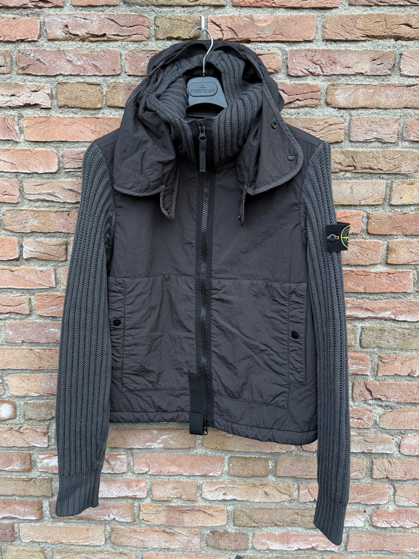 Stone Island Nylon Metal Primaloft and Knit Jacket - S