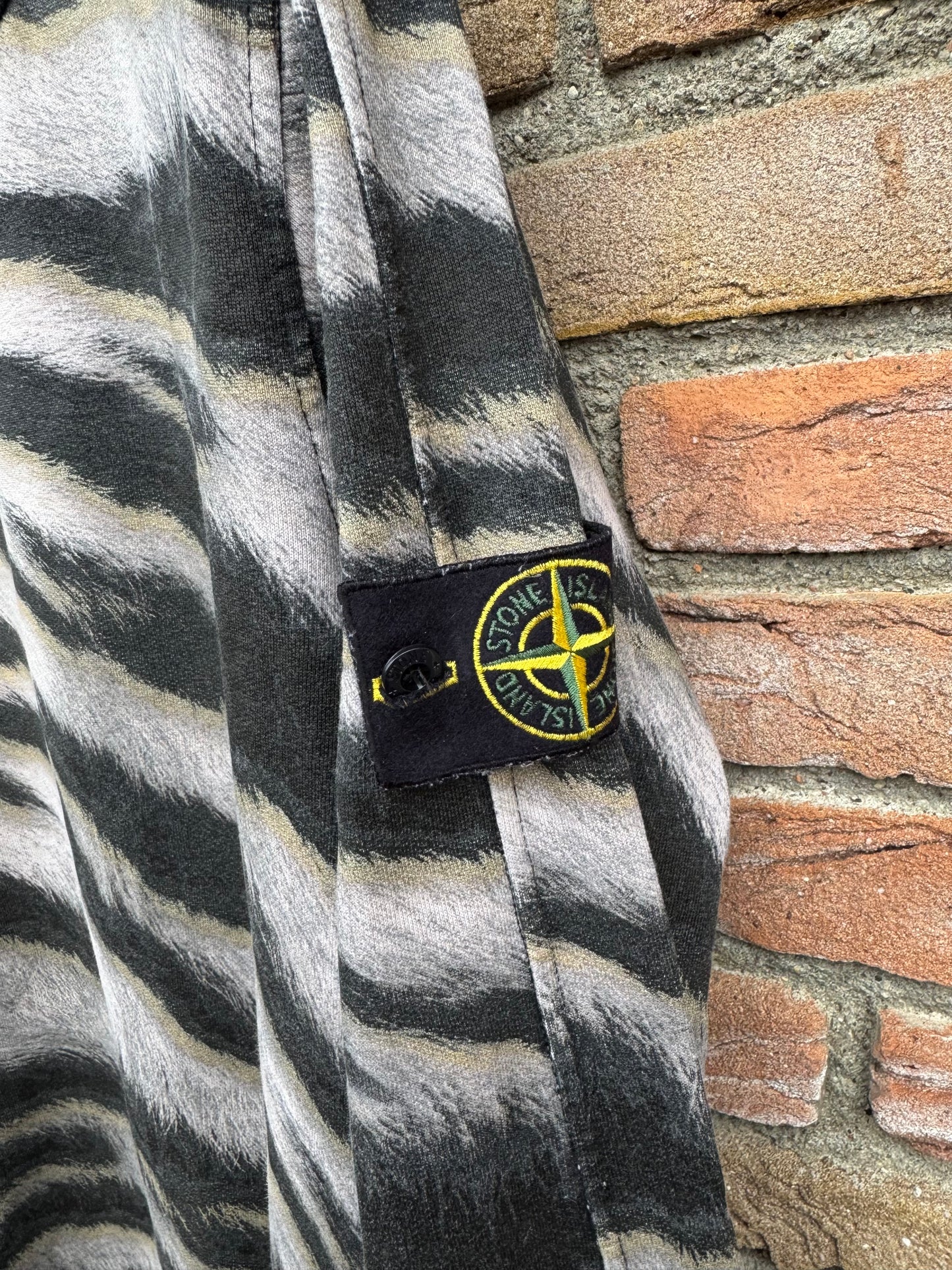 Stone Island White Tiger Sweatshirt - L