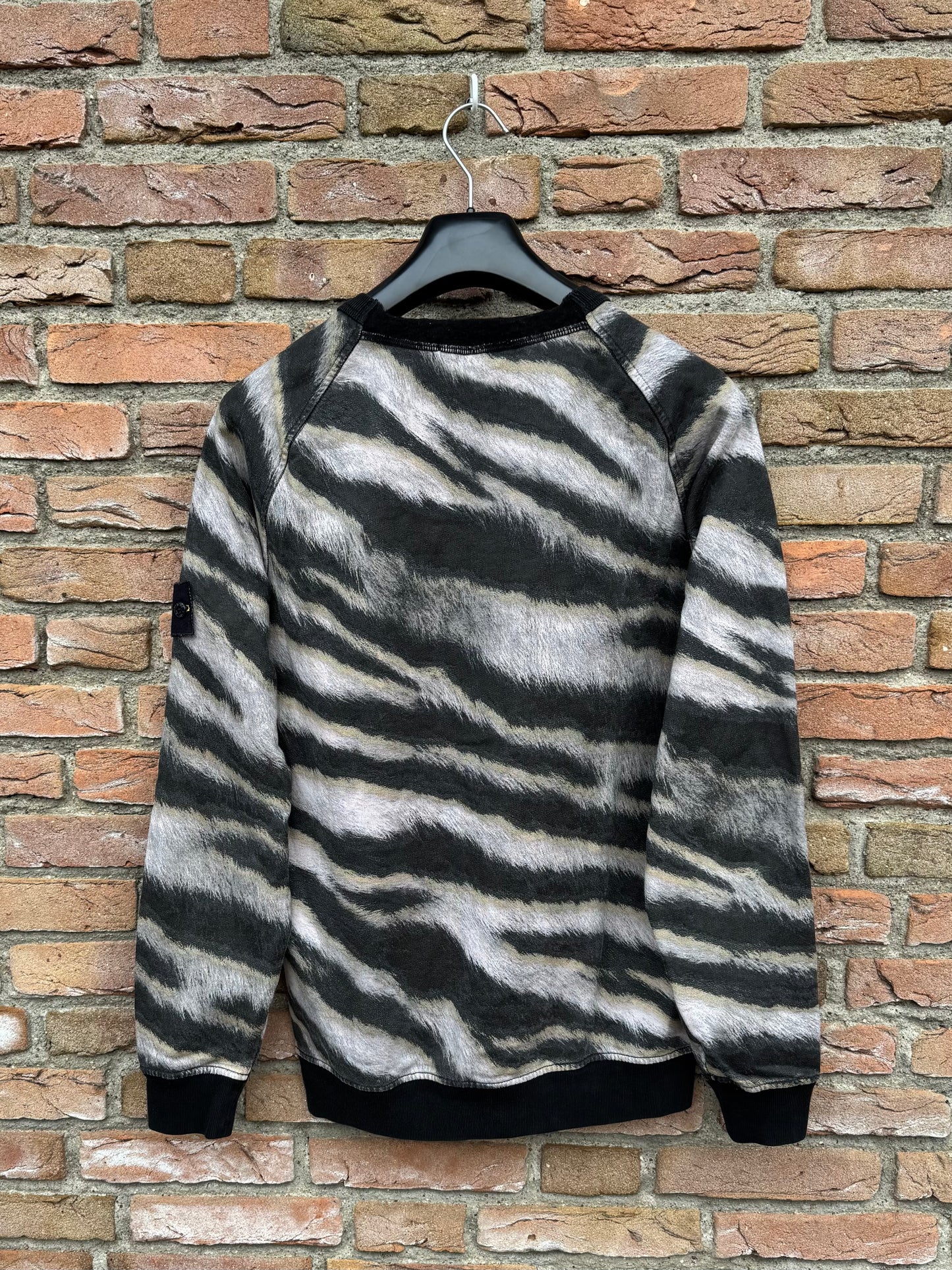 Stone Island White Tiger Sweatshirt - L