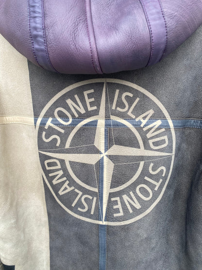 Stone Island Hand Sprayed Sheepskin Jacke - M