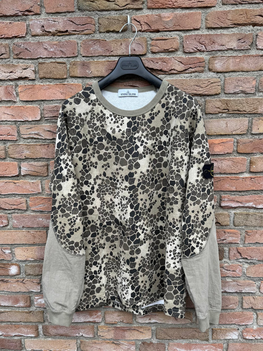 Stone Island Alligator Camo Sweatshirt - XL