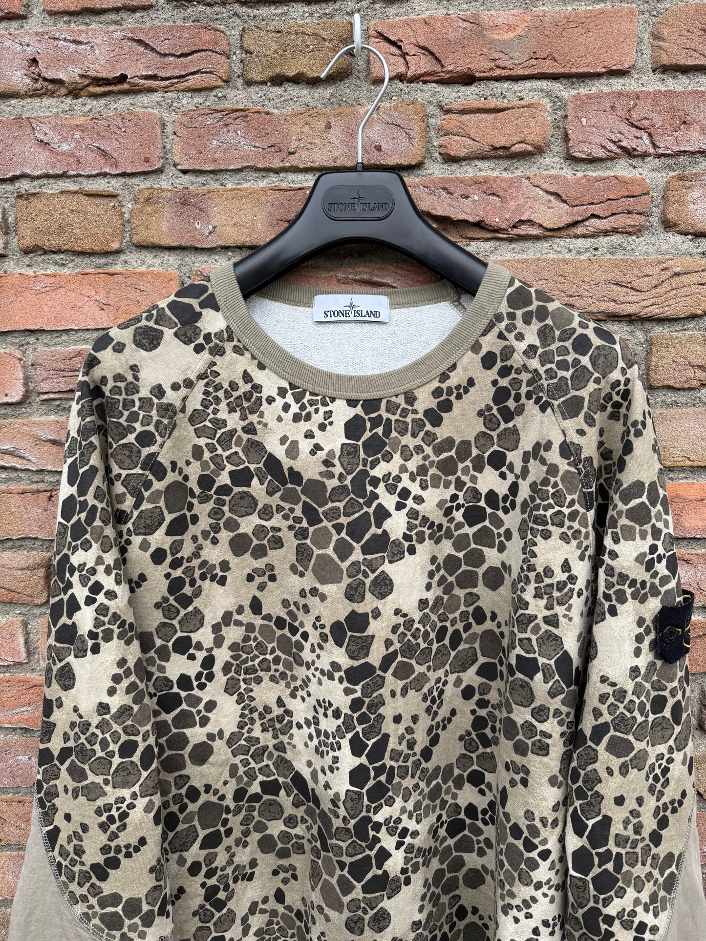 Stone Island Alligator Camo Sweatshirt - XL