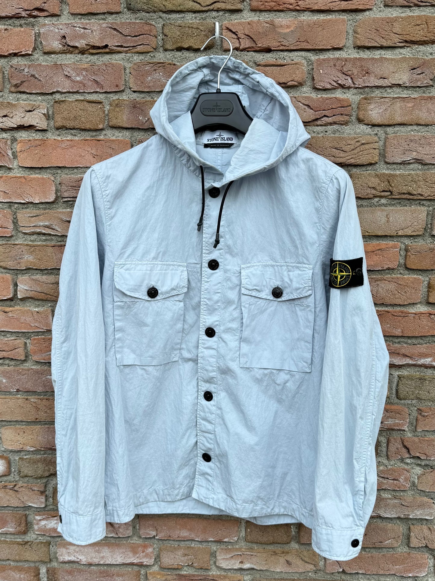 Stone Island Hooded Overshirt - M