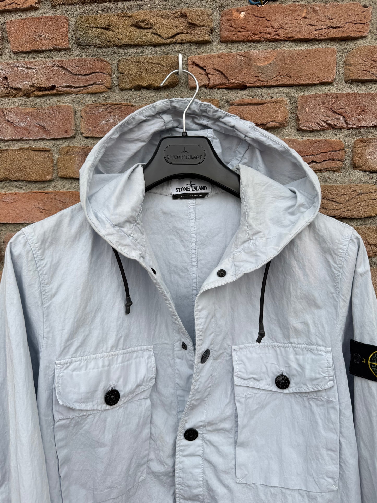 Stone Island Hooded Overshirt - M