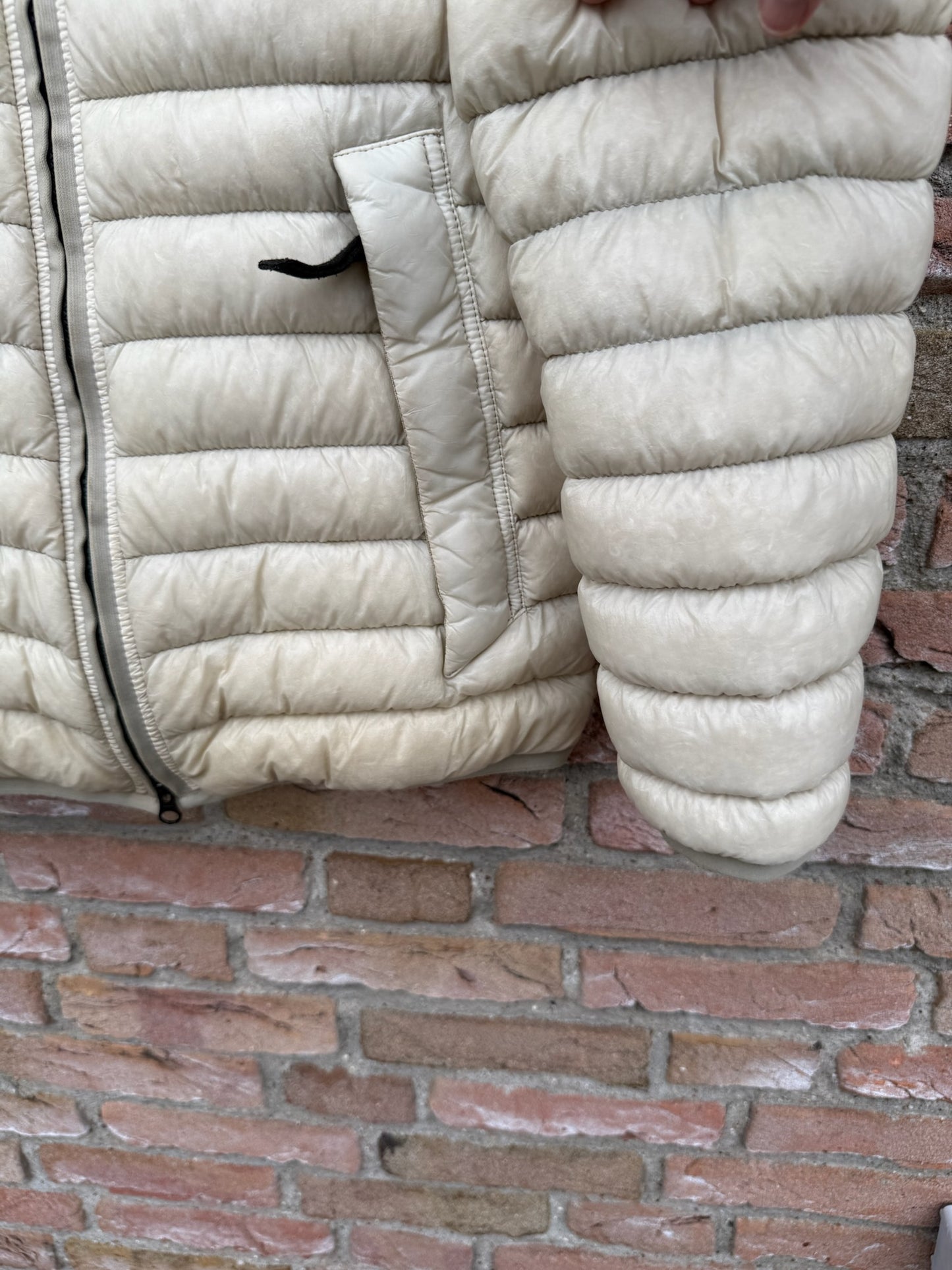 Stone Island Garment Dyed Micro Yarn Down Jacket - S
