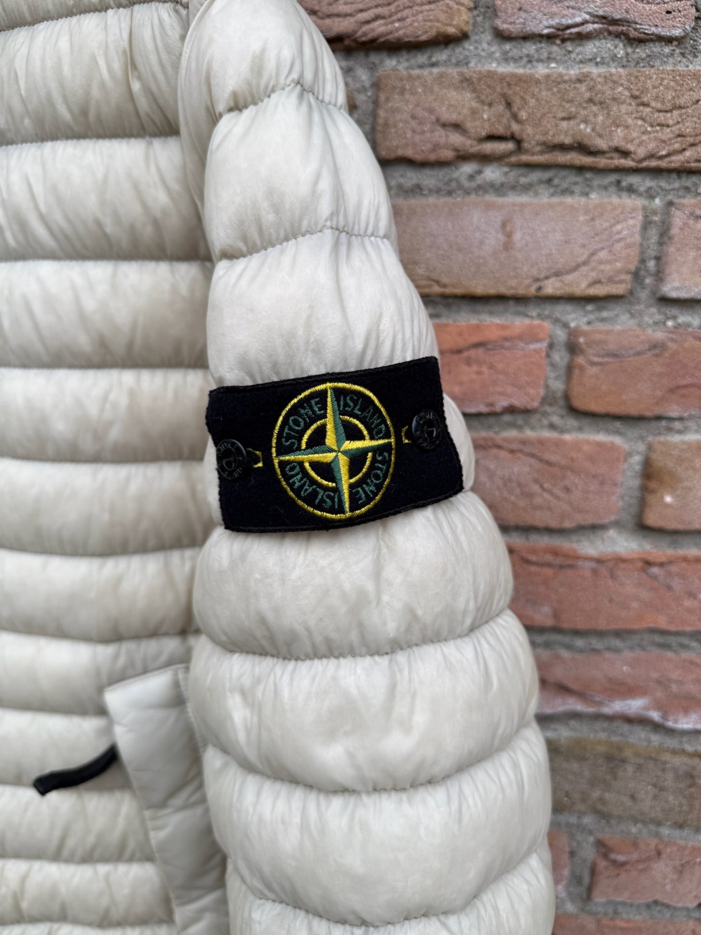 Stone Island Garment Dyed Micro Yarn Down Jacket - S