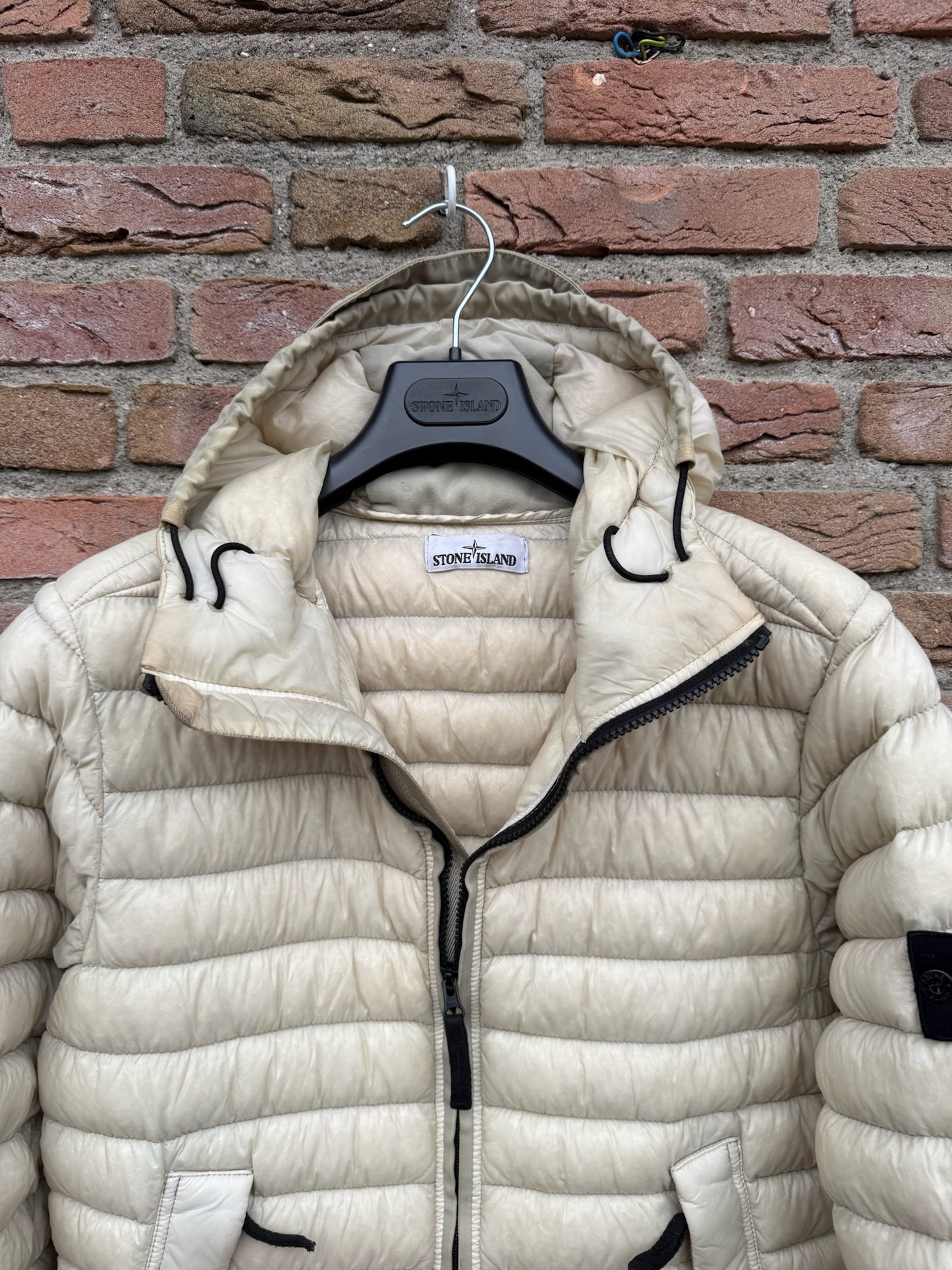 Stone Island Garment Dyed Micro Yarn Down Jacket - S