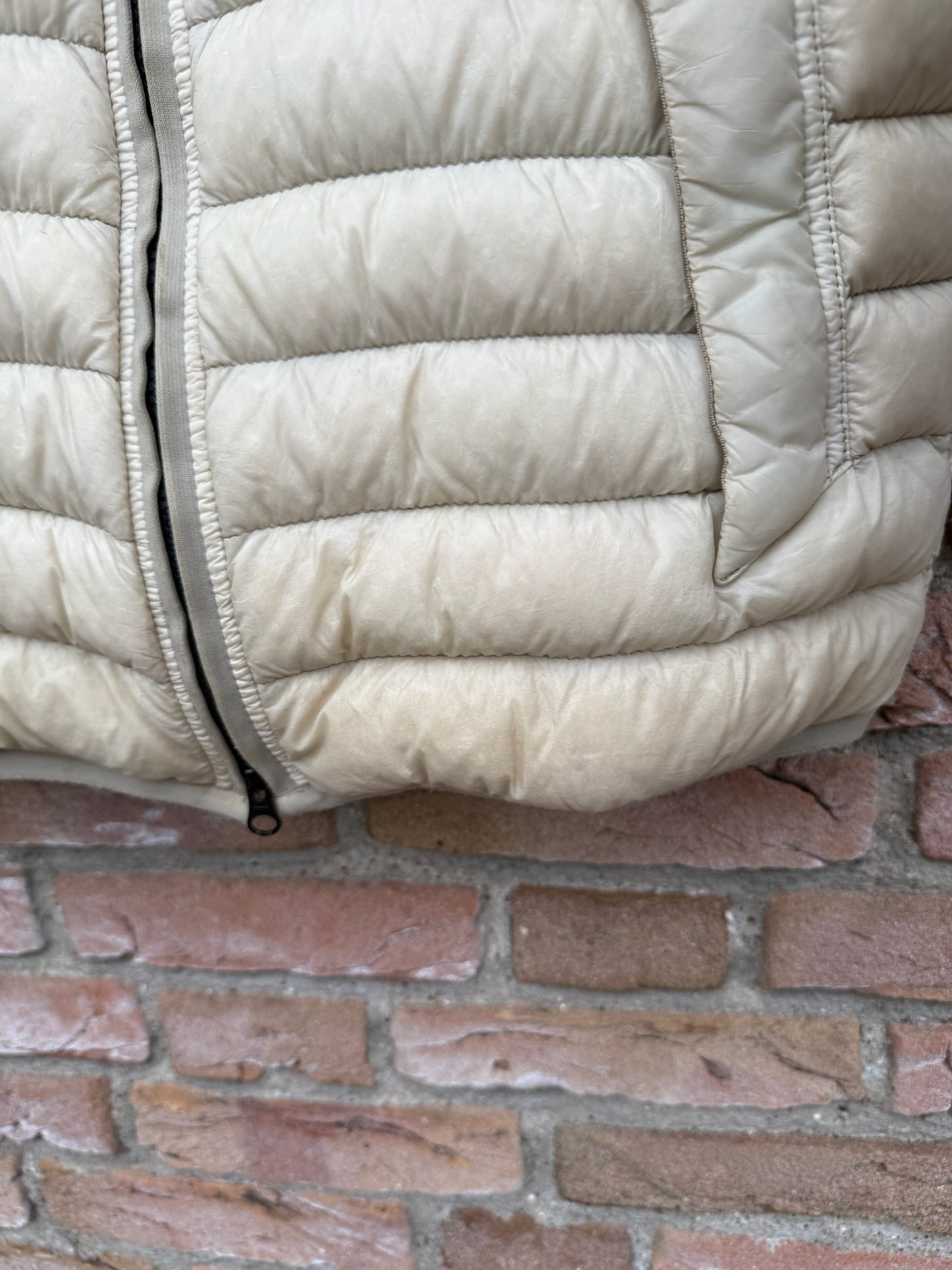 Stone Island Garment Dyed Micro Yarn Down Jacket - S