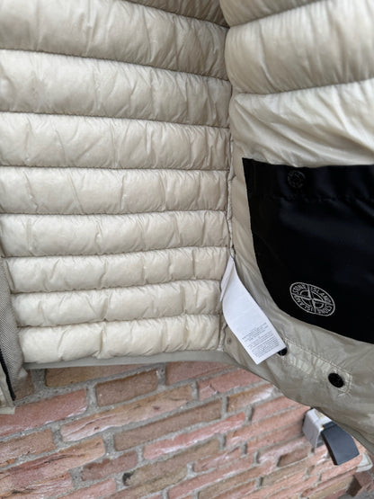 Stone Island Garment Dyed Micro Yarn Down Jacket - S