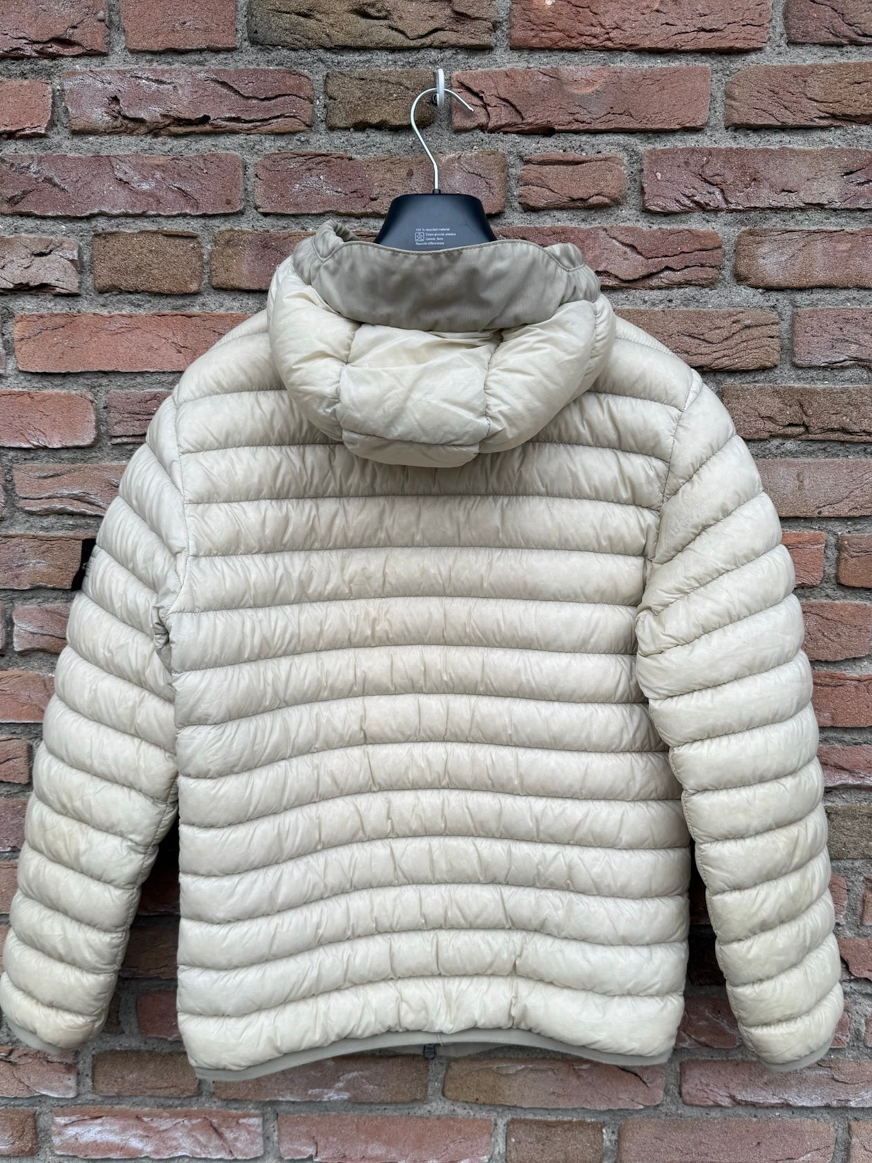 Stone Island Garment Dyed Micro Yarn Down Jacket - S
