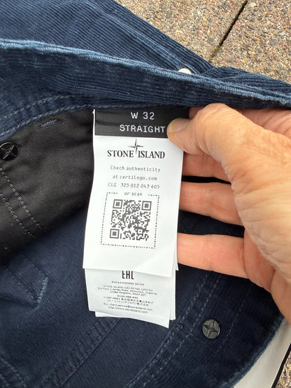 Stone Island Micro Corduroy-Rinsed Trousers - W32