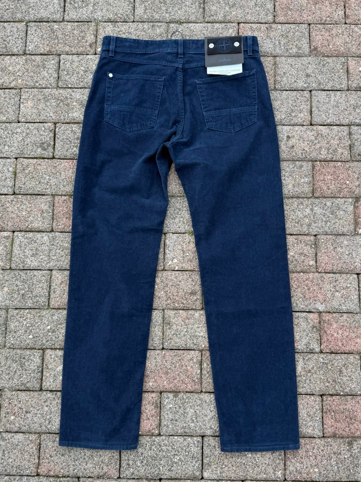 Stone Island Micro Corduroy-Rinsed Trousers - W32