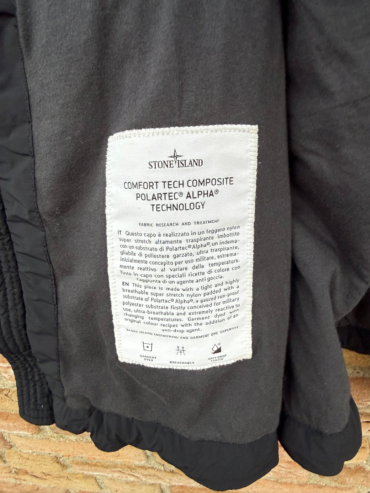 Stone Island Comfort Tech Composite Polartec Jacket - S