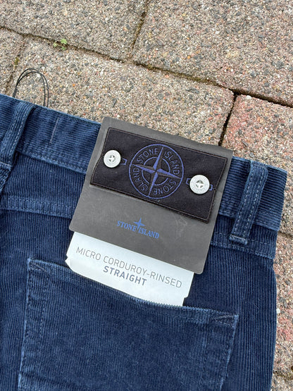 Stone Island Micro Corduroy-Rinsed Trousers - W32