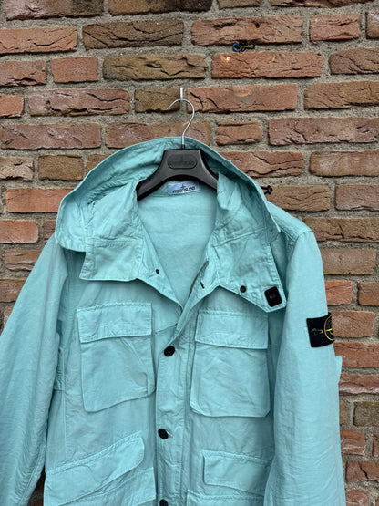 Stone Island Tela Cotone Lino Fiammato-TC Jacket - XL