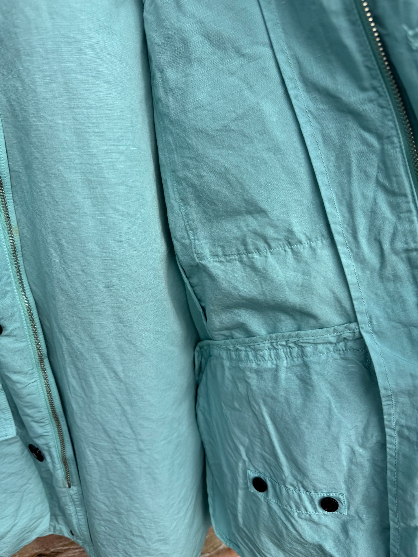 Stone Island Tela Cotone Lino Fiammato-TC Jacket - XL
