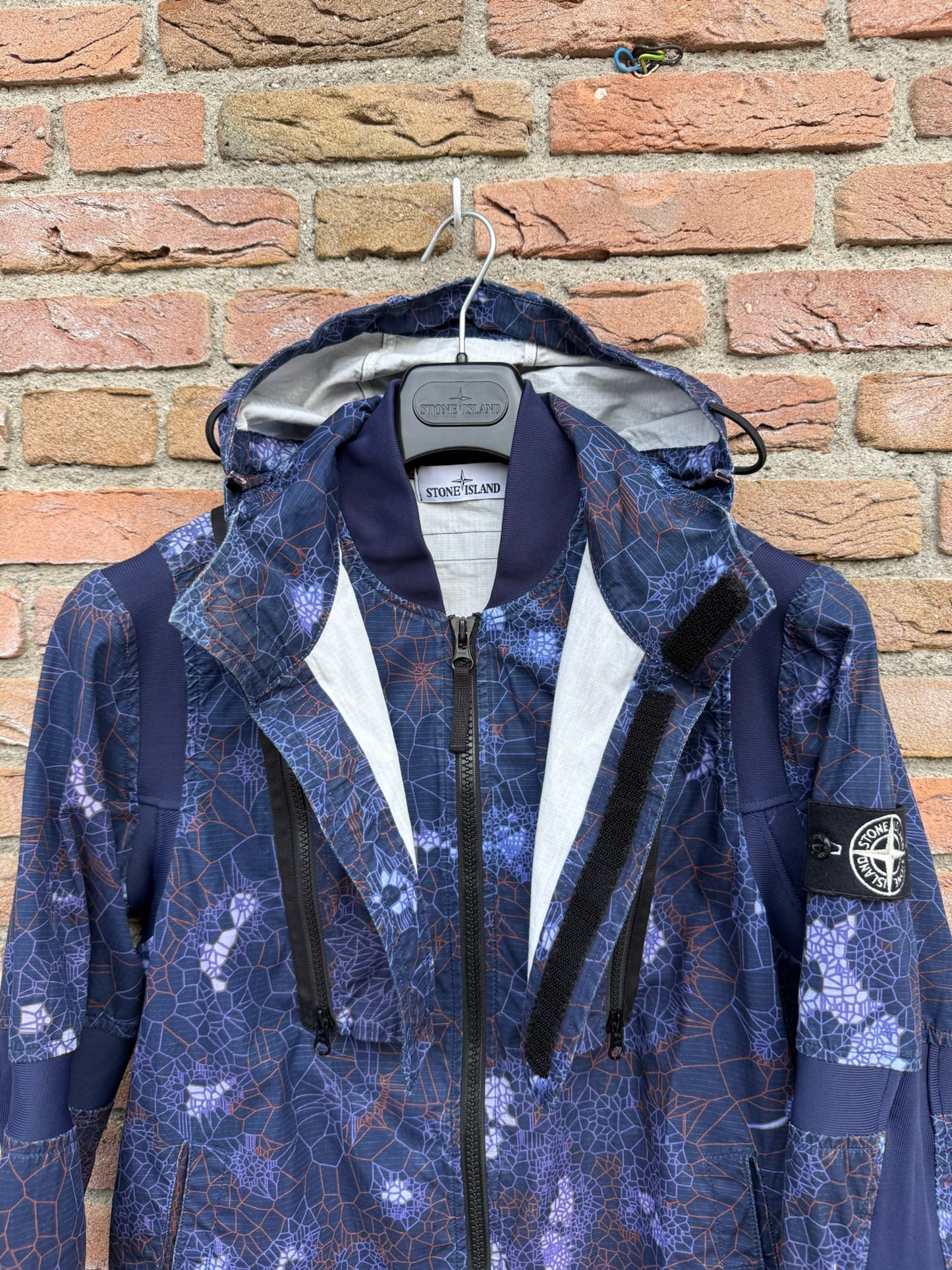 Stone Island Printed Heat Reactive Thermosensitive Fabric Jacket - S