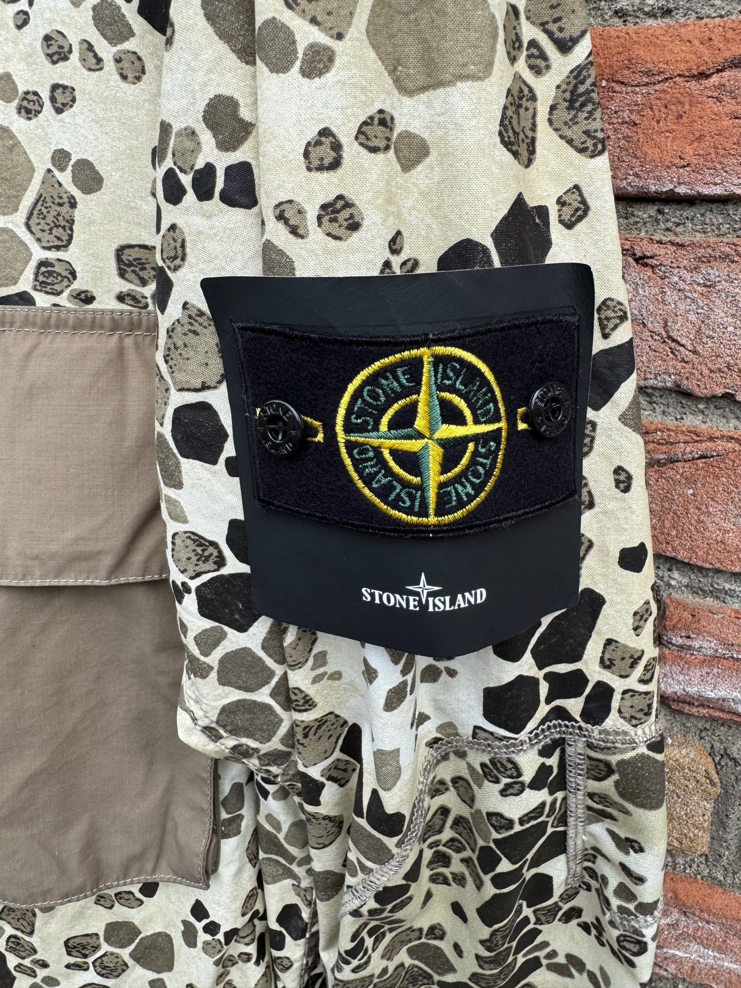 Stone Island Alligator Camo Light Cotton/Nylon Rep Jacket - XL