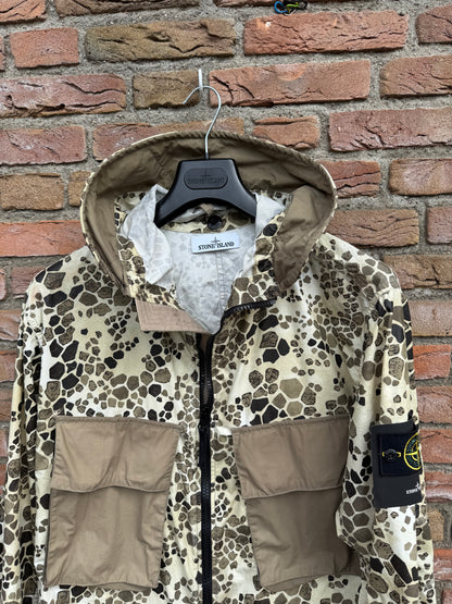 Stone Island Alligator Camo Light Cotton/Nylon Rep Jacket - XL