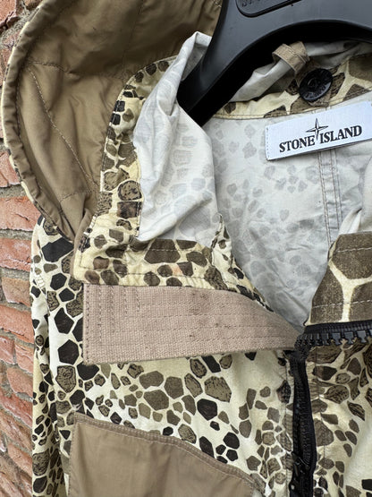 Stone Island Alligator Camo Light Cotton/Nylon Rep Jacket - XL