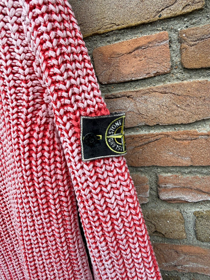 Stone Island Hand Corrosion Knit Pullover - L