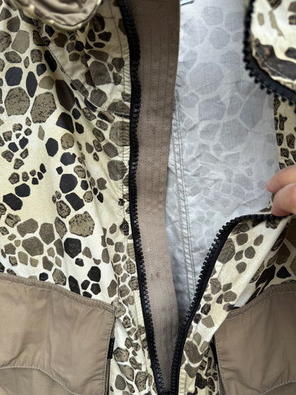 Stone Island Alligator Camo Light Cotton/Nylon Rep Jacket - XL